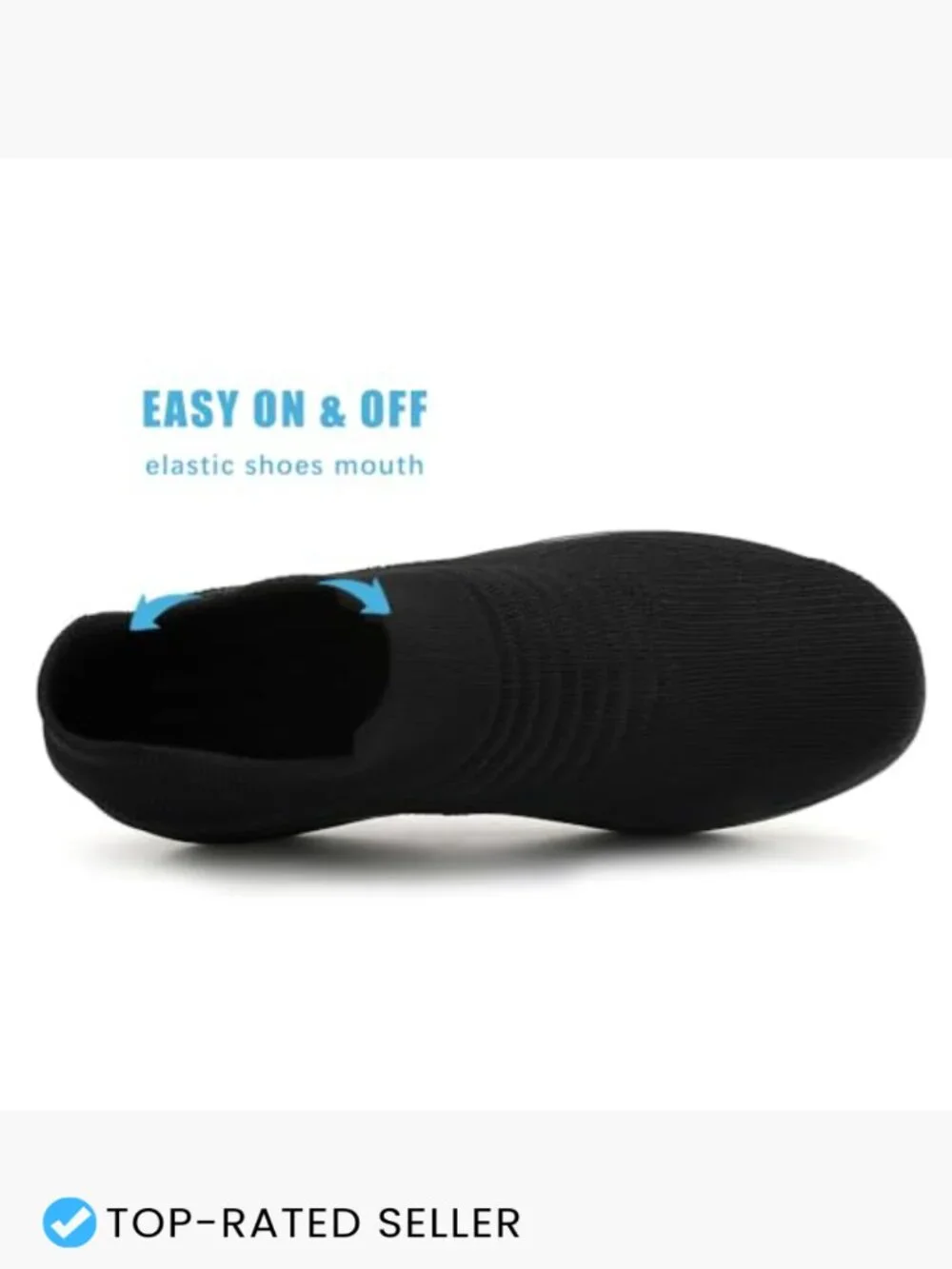 Slip On Walking Sneakers Comfortable Lightweight Work Nurse Shoes